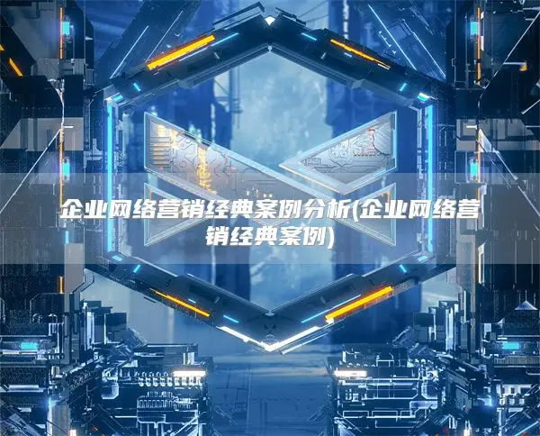 企业网络营销经典案例分析(企业网络营销经典案例)